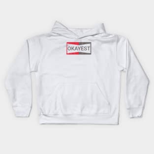 Okayest Champion Kids Hoodie